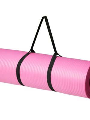Amazon Basics 1/2 Inch Extra Thick Exercise Yoga Mat with Carrying Strap