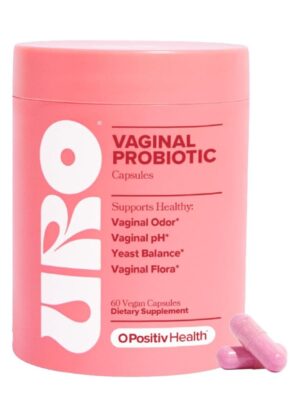 URO Vaginal Probiotics for Women pH Balance with Prebiotics