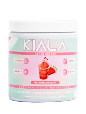 Kiala Nutrition Super Greens, Organic Greens Powder with Spirulina & Chlorella for Digestion