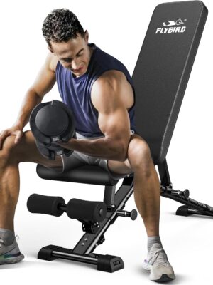 Adjustable Strength Training Bench for Full Body Workout